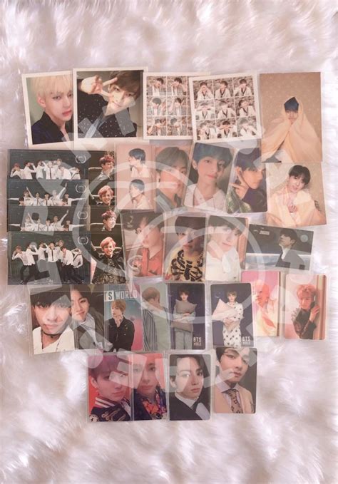 BTS Assorted Taehyung Jungkook Photocards Hobbies Toys Memorabilia