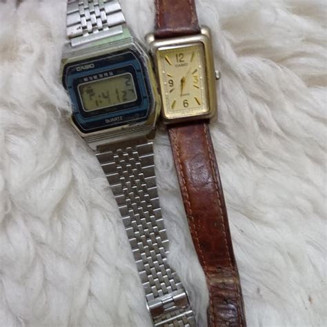 Casio Retro Get 2 Pieces Casio Need To Service Or Battery Change Grailed