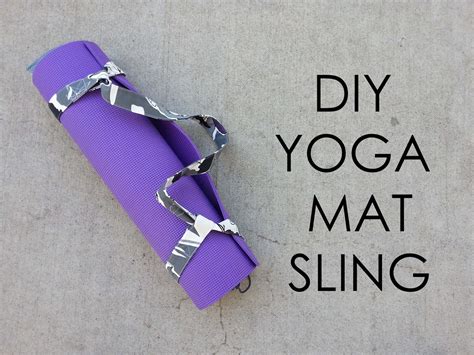 My Handmade Home: DIY Yoga Mat Sling