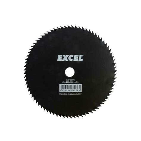 Disque En Acier 80 Dents Mm 255 Excel 08278