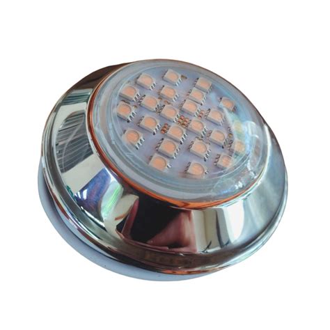 Refletor Power Led W Inox Cor Da Luz Azul Ilumina O Para Piscina