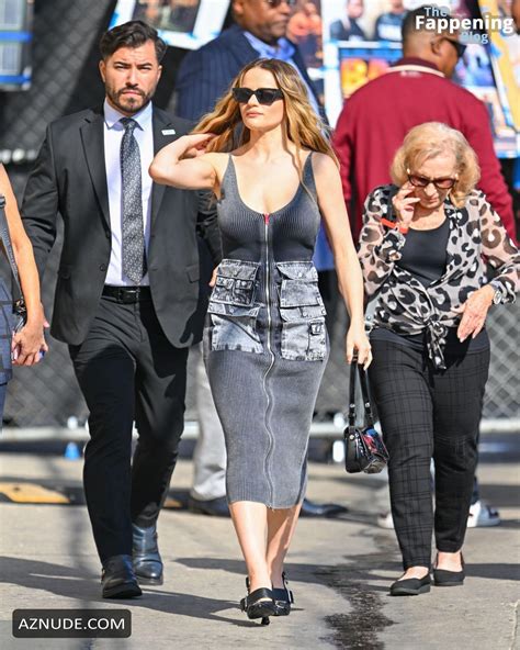 Joey King Sexy Spotted Flaunting Her Hot Figure As She Arrives At Jimmy