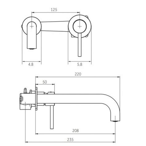 Grifo Blanco Empotrado De Lavabo Sirio Io Ref Bl