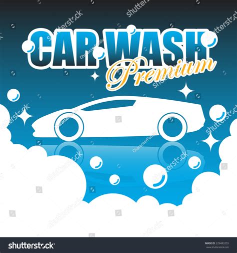 Car Wash Vector - 229483255 : Shutterstock