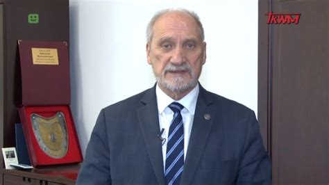 Tylko U Nas A Macierewicz Mamy Do Czynienia Ze Skoordynowan