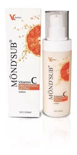 Mascarilla Facial Para Piel Mixta Mond Sub Vitamina C Locion Hidratante