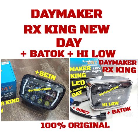 Jual Lampu Depan Daymaker Rx King Rgb Oval Led Rxk Rxs Rxz New