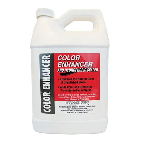 Stone Pro Color Enhancer Unpolished Stone Sealer And Enhancer 1