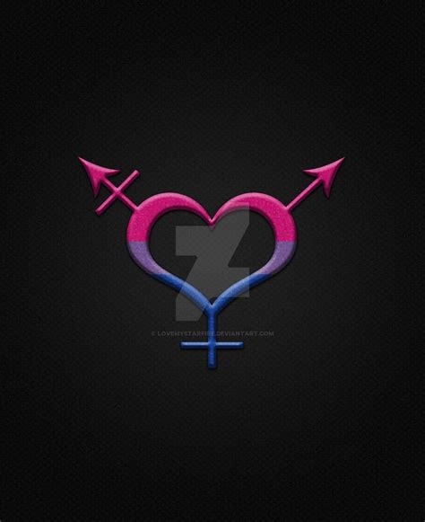 Bisexual Pride Gender Neutral Symbol By Lovemystarfire On Deviantart