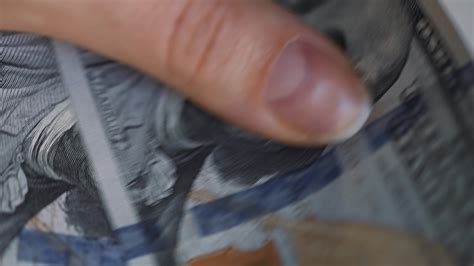 Male Hands Counting US Dollar Bills Or Paying In Cash Concept Of