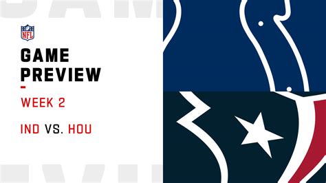 Indianapolis Colts Vs Houston Texans Preview Week 2