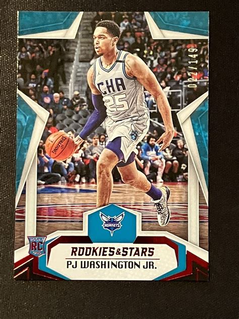 2019 20 Panini Chronicles Rookies And Stars Red 675 PJ Washington Jr