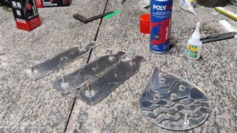 How To Glue Stenlees Steel Plate To Acrylic Sheets Use Polyfix Gel Glue With Activator Topaste