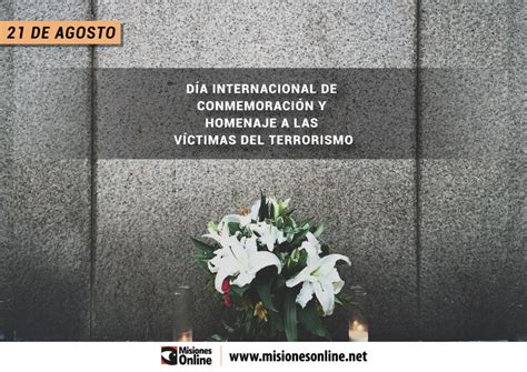 Día Internacional de Conmemoración y Homenaje a las Víctimas del