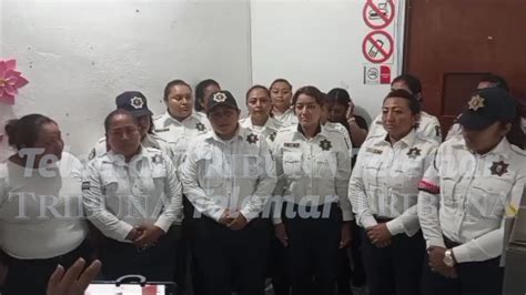 Nuevamente mujeres policías salen a desmentir el montaje de Layda