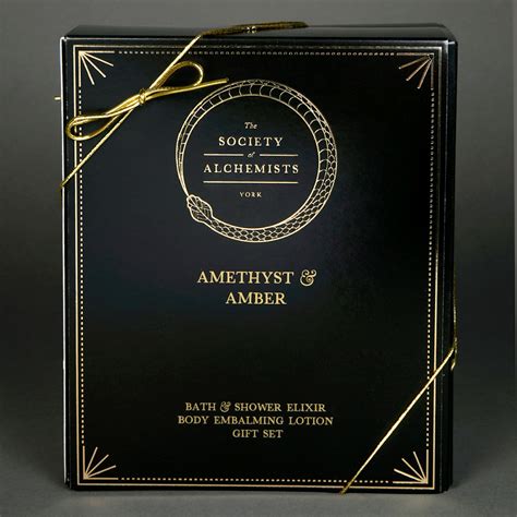 Amethyst AmberElixir Embalmer Gift Box The Society Of Alchemists