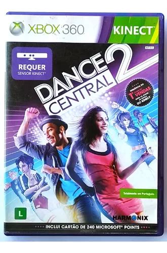 Jogo Kinect Dance Central 2 Xbox 360 Midia Fisica Original