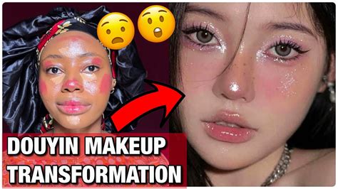 Unbelievable Douyin Makeup Transformation How To Do Douyin Makeup On