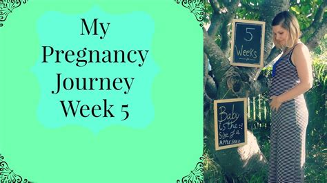 My Pregnancy Journey Week 5 Youtube