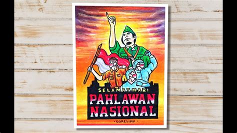 Gambar Poster Hari Pahlawan Selamat Hari Pahlawan Nasional Youtube