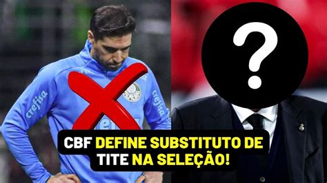 Cbf Ignora Abel Ferreira E Define Substituto De Tite Na Sele O