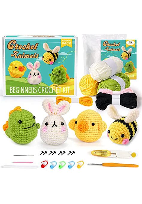 Amazon Pp Opount Complete Crochet Kit For Beginners Pcs Potted