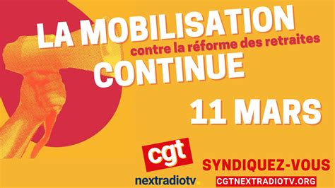 Mobilisations contre la réforme de la retraite Syndicat National de