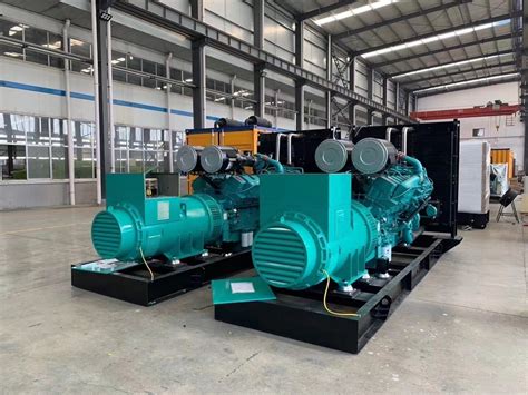 Water Cooled Mega Silent Electric Diesel Generator Three Phase Genset