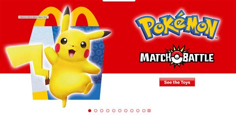 Buy 2022 Mcdonalds Pokemon Match Battle Cards Tcg Happy Meal Toys