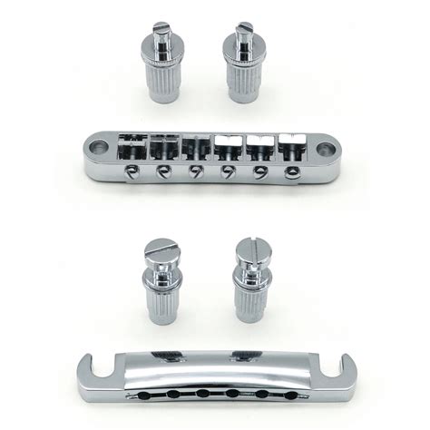 Kd By Axlabs Tune O Matic Bridge Stop Tailpiece Chrome Walmart