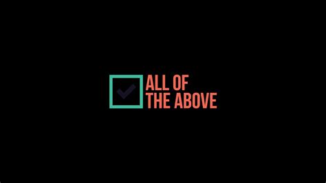 All Of The Above Teaser In English Youtube