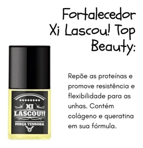 Kit Sos Unhas Top Beauty 4 Bases E 1 Cerinha Parcelamento Sem Juros