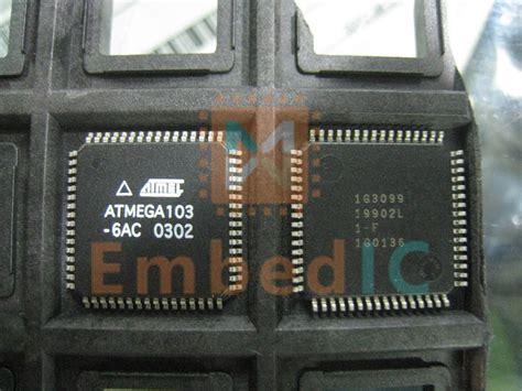 ATMEGA103 6AC Microchip 8bit MCU EmbedIc