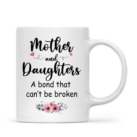 Custom Mug Mothers Day T Mother And Daughters A Bond That Cant