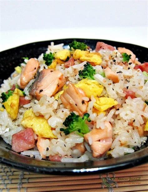 Salmon Fried Rice Anncoo Journal