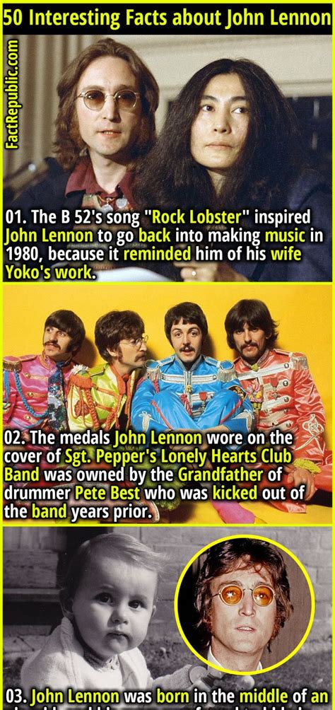 50 Interesting Facts About John Lennon Fact Republic John Lennon