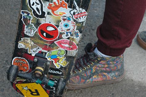 Skateboard stickers: everything you should know