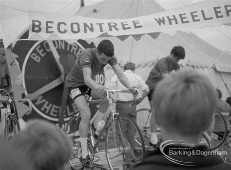 Dagenham Town Show 1967 Showing The Becontree Wheelers Cycling Display