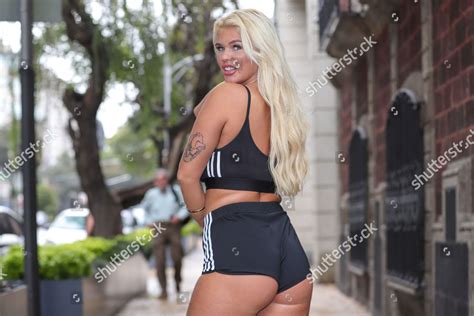 Miss Bumbum World Candidate Jessica Jensen Editorial Stock Photo