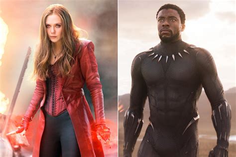 Avengers Star Elizabeth Olsen Hasnt Seen Black Panther Yet