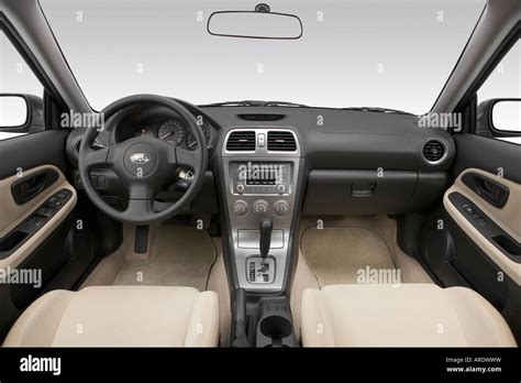 2007 Subaru Impreza Outback Sport En Vert Planche De Bord Console