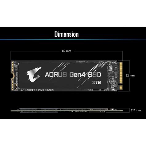 Gigabyte Aorus Ssd M De Tb Pcie Nvme Kemik Guatemala