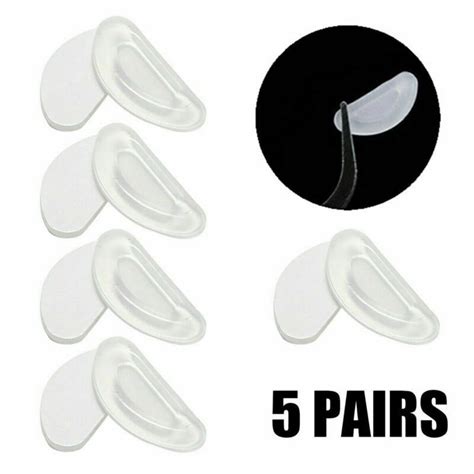 Eyeglass Nose Pads Adhesive Anti Slip Nose Pads Soft Silicone Nose Pad Cushion For Glasses