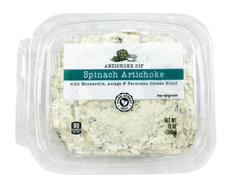 Spinach Or Jalapeno Artichoke Dip Park Street Deli Aldi Us