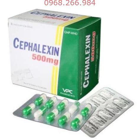 Cephalexin 500mg Pharimexco Nhà Thuốc Online