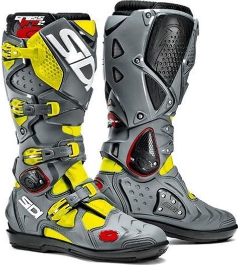 Sidi Crossfire Srs Yellow Fluo Grey Bol