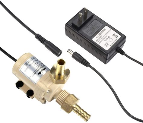 Bayite BYT A DC V Solar Hot Water Heater Circulation Pump With DC Power Supply Adapter Low