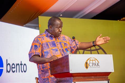 CS Fred Matiang I Challenges ICPAK To Lead Fight Against Corruption By