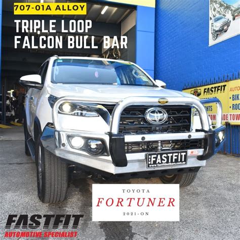 Shop Mcc A Alloy Falcon Triple Loop Bull Bar To Suit Toyota