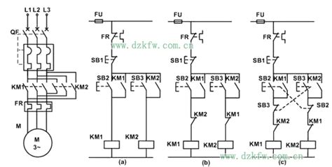 电工必知必懂电动机正反转控制电路图实物接线图